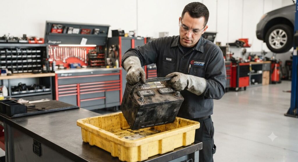 How to Recycle a Car Battery